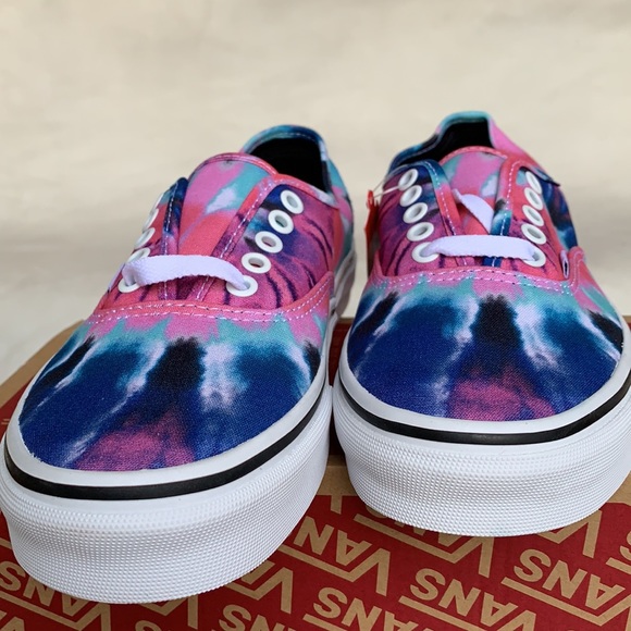 VANS AUTHENTIC TIE DYE MULTI/TRUE WHITE WMNS - Picture 11 of 15